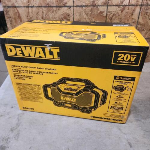 New Dewalt jobsite radio/charger