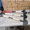 New edgers, weeder