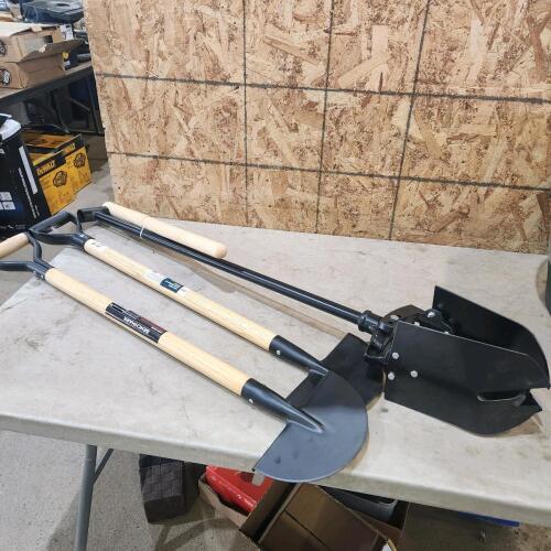 New Post hole digger & edger