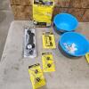 New electric fence testers & gate, insulators, water bowls