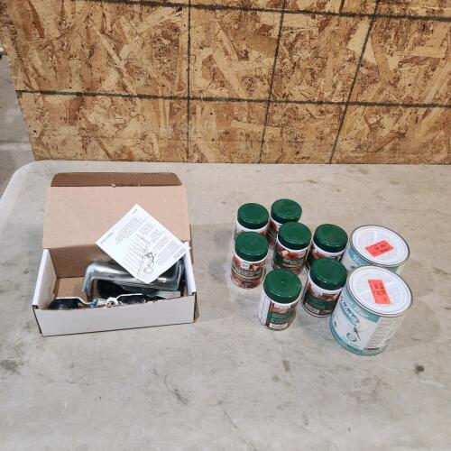 New barn door slide, pectin, interior paint