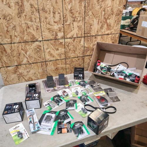 New rat traps, batteries, solar lights, etc.