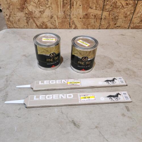 New Pine tar, hoof rasps