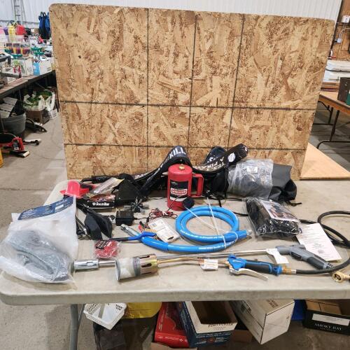 Boat muffs, propane torch heads, etc.