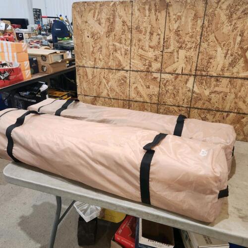 2 Canopies sz & condition unknown