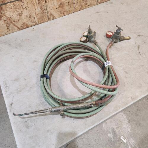 Oxysetaline torch w head