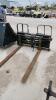 Skid steer hydraulic adj pallet - 2