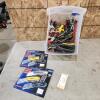 Knives, various pliers, etc.