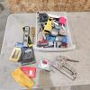 Various carpenter tools