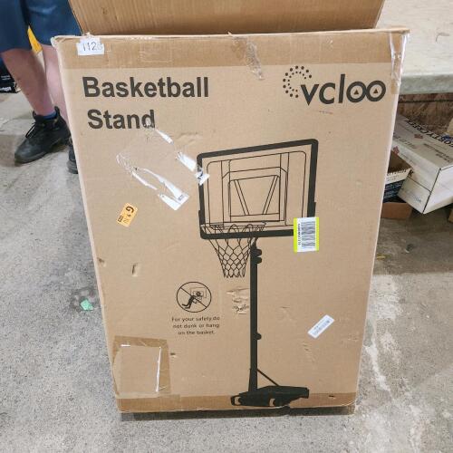 Unused basketball stand for small kids