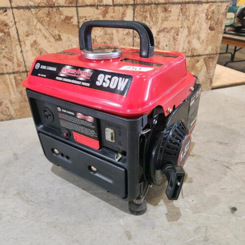 Unused 950W 12&120V generator