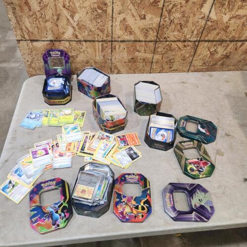 100's of Pok&eacute;mon cards