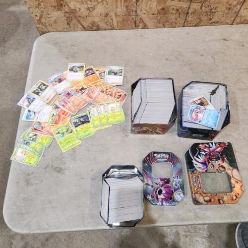 100's of Pok&eacute;mon cards