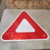 23" Metal sign