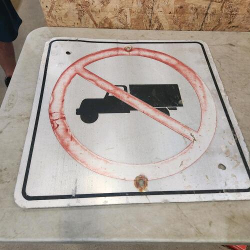 2'x2' Metal sign