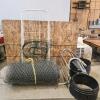 Folding cart, fencing, brakets, etc.