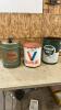 Oil tins