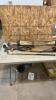 Antique wooden handled golf clubs