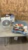 Humidifier, fan, painting supplies