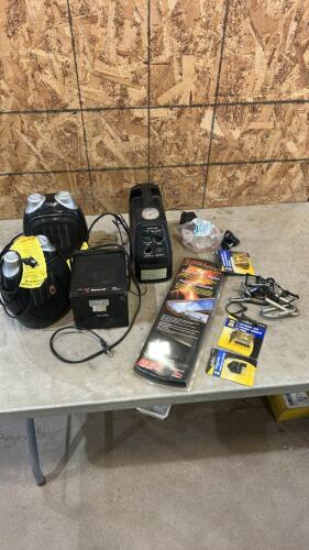Heaters, inflator, solar charger, etc