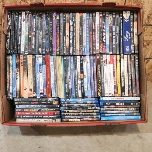 Assorted DVD movies