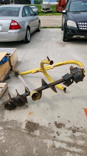 12" Post hole auger