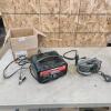 12V Battery charger, manual winch