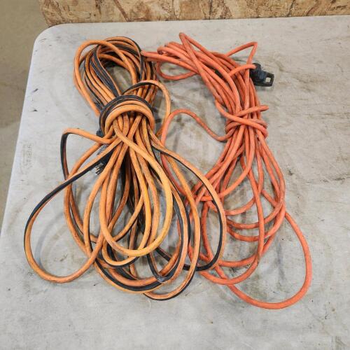 2 Heavy ext cords