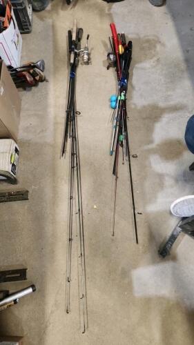 Fishing poles