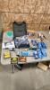 Various air tools, nails & staples