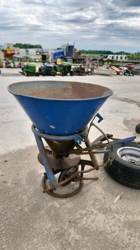 3 PTH fertilizer spreader missing pto shaft bearings