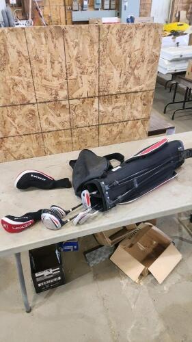 Junior golf clubs w bag