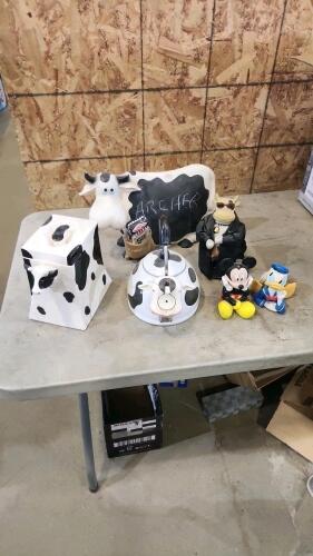 Disney & cow decor
