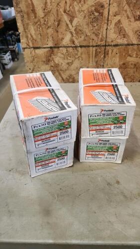 10000 2 3/8" Galvanized strip nails