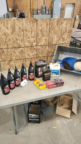 Gear oil, antifreeze, etc