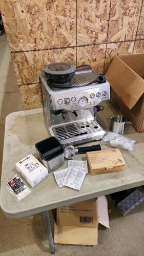 Breville espresso machine & accessories