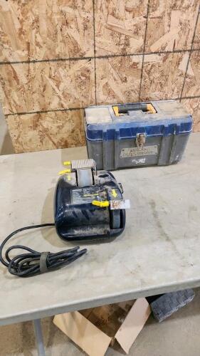 Toolbox, wet/dry sharpener