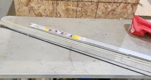 Square, 53" drill bits, 10' cable snake