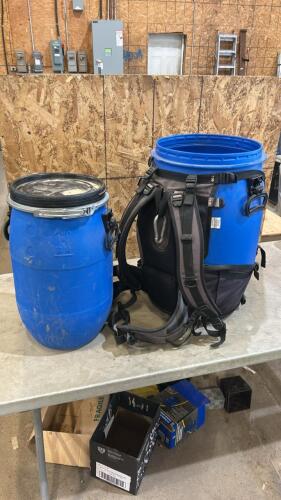 Water storage barrels