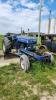 Running diesel Leyland tractor w grader blade
