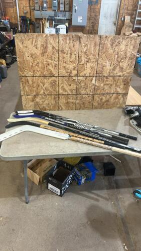 Road hockey sticks