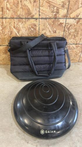Balancing disk, purse