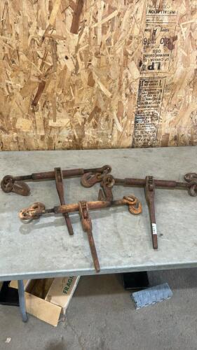3 Ratcheting chain binders