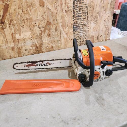Stihl MS 170 chainsaw good working order