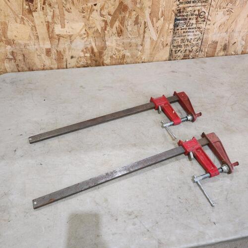 2- 17" F clamps