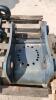 Excavator back plate