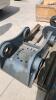 Excavator back plate