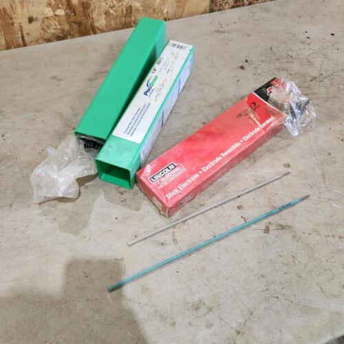 2 Part boxes of 6013 welding rods