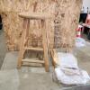 2 Wooden bar stools