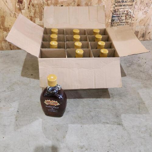 12 500ml Maple Syrup
